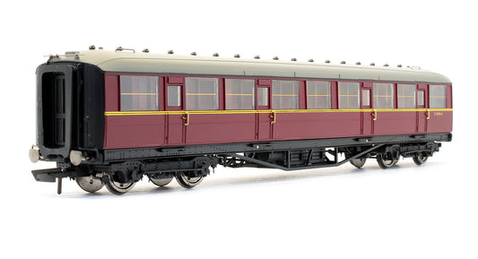 Pre-Owned BR Maroon Gresley 61ft 6in Corridor 3rd Class Coach 'E 12704 E'