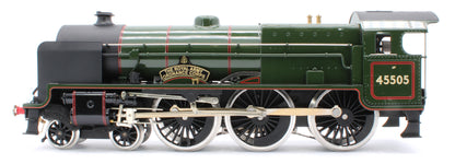 E/42-G1 Patriot Class "Royal Army Ordnance Corps" 4-6-0 BR Gloss Lined Green No. 45505 Steam Locomotive