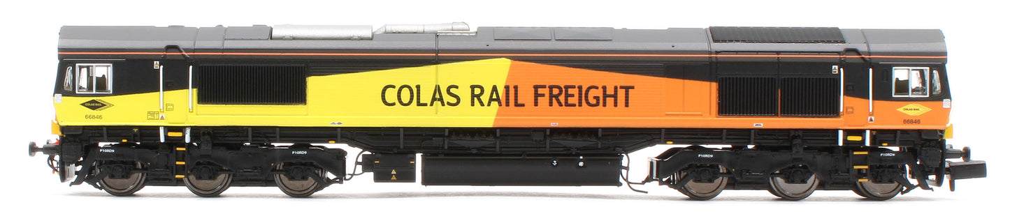 2D-066-009 Class 66 66846 Colas Rail Diesel Locomotive