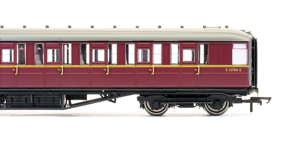 Pre-Owned BR Maroon Gresley 61ft 6in Corridor 3rd Class Coach 'E 12704 E'