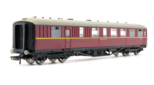 Pre-Owned BR Maroon Gresley 61ft 6in Buffet Car 'E 9132 E'