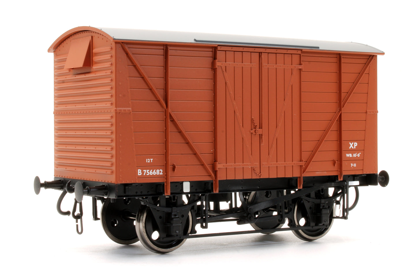 Pre-Owned BR Standard Plywood Van Diagram 208 Bauxite 'B756682'