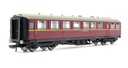 Pre-Owned BR Maroon Gresley 61ft 6in Buffet Car 'E 9132 E'