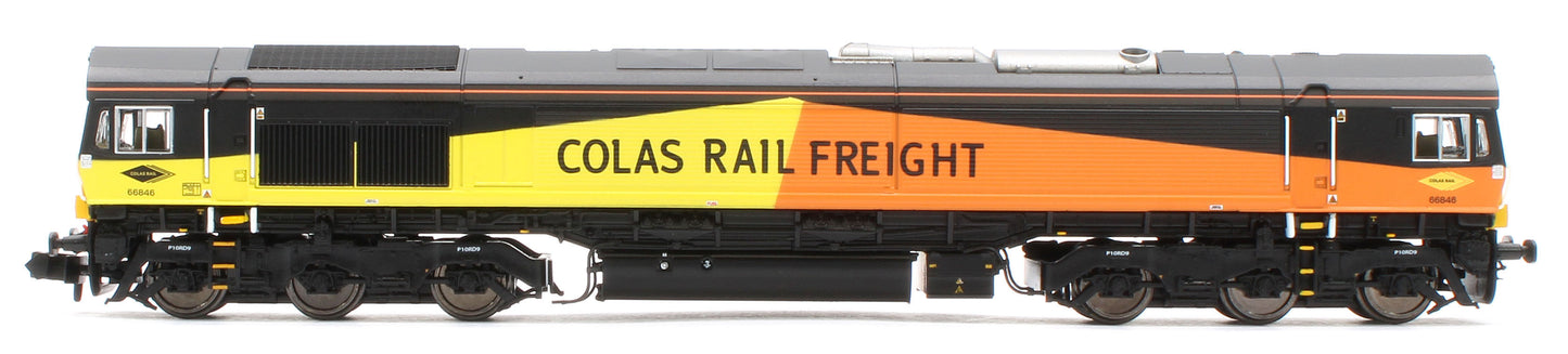 2D-066-009D Class 66 66846 Colas Rail Diesel Locomotive - DCC Fitted