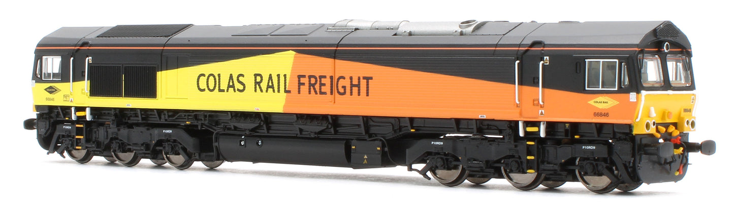2D-066-009D Class 66 66846 Colas Rail Diesel Locomotive - DCC Fitted