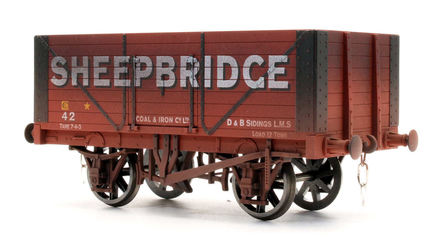 Pre-Owned 'Sheepbridge' 8 Plank Open Wagon No.42 (Weathered)