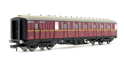 Pre-Owned BR Maroon Gresley 61ft 6in Corridor Brake Coach 'E 10101 E'