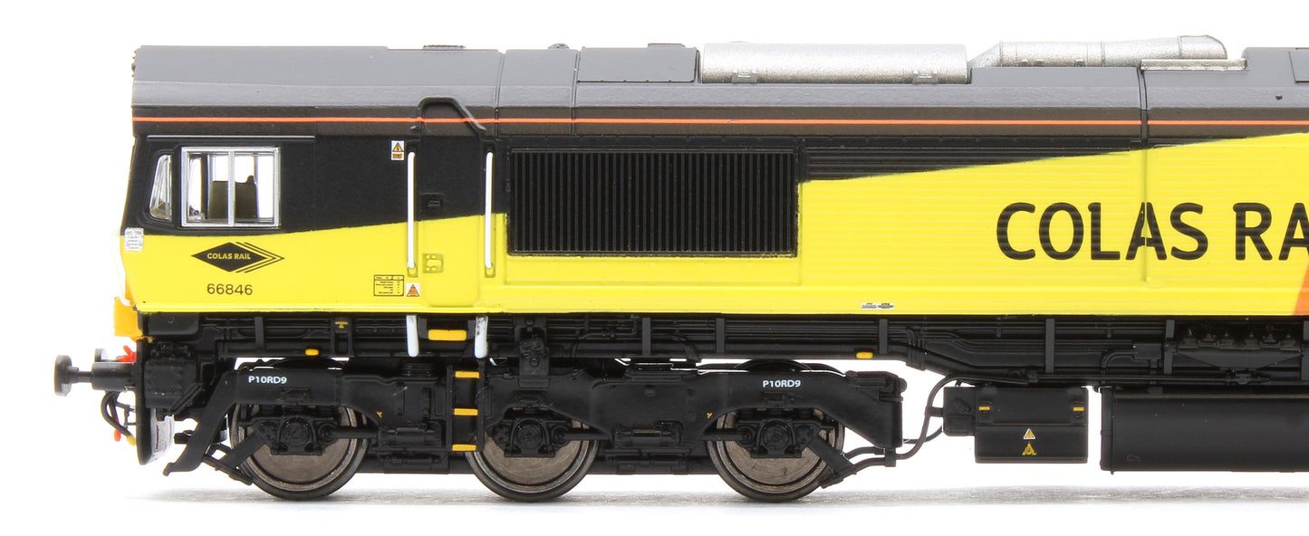 2D-066-009S Class 66 66846 Colas Rail Diesel Locomotive - DCC Sound