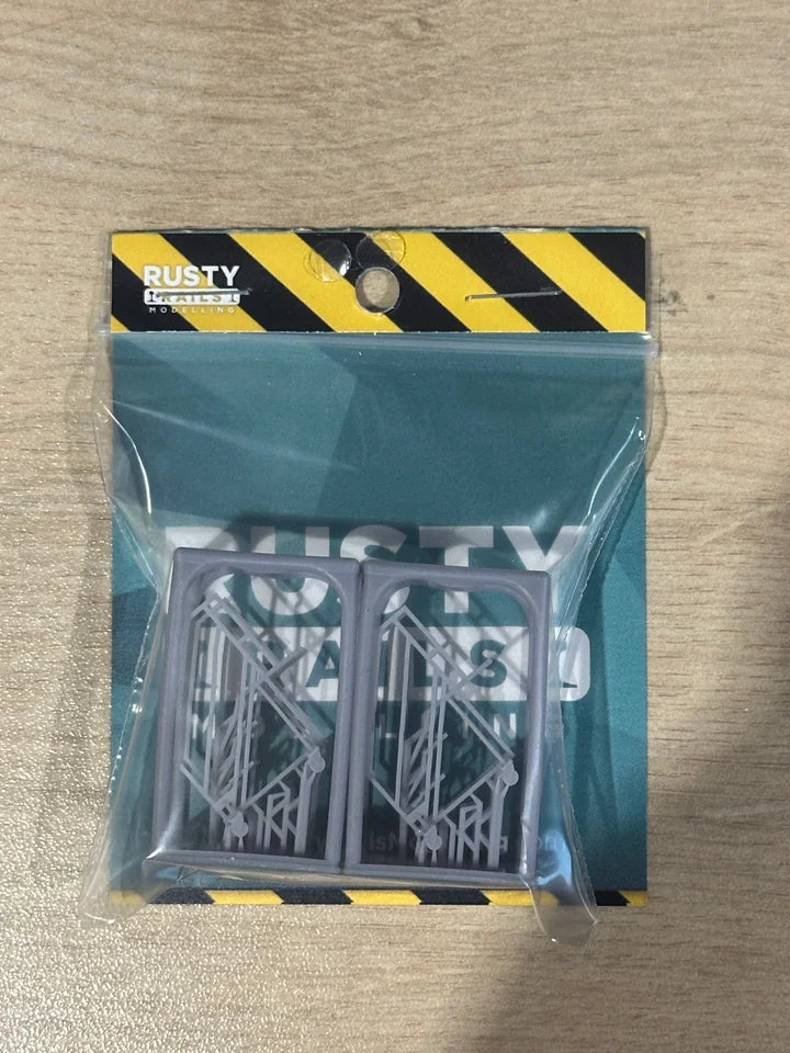 OO Gauge Portable Steps (Pack of 2) - Unpainted