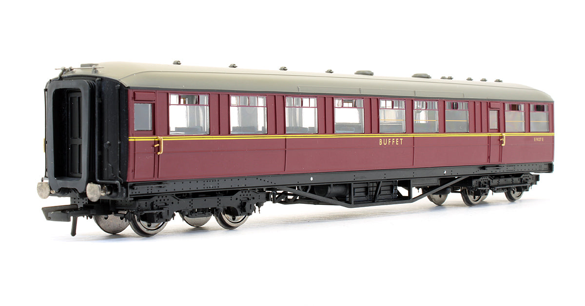 Pre-Owned BR Maroon Gresley 61ft 6in Buffet Car 'E 9127 E'