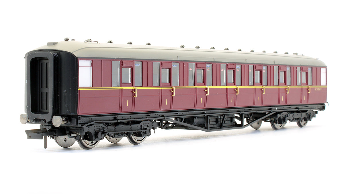 Pre-Owned BR Maroon Gresley 61ft 6in 1st Class Coach 'E 11026 E'