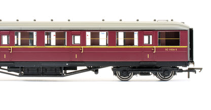 Pre-Owned BR Maroon Gresley 61ft 6in 1st Class Coach 'E 11026 E'