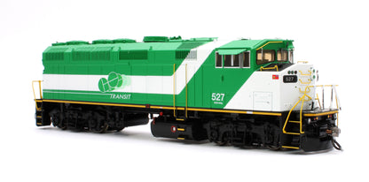 Pre-Owned HO Scale F59PH - GO Transit (Experimental logo) #527 Diesel Locomotive