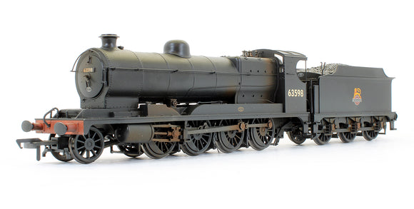 Pre-Owned Robinson Class 04 63598 BR Black Early Emblem Steam Locomotive (Weathered)