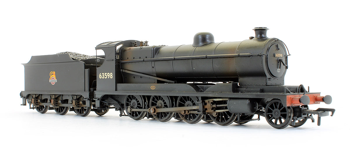 Pre-Owned Robinson Class 04 63598 BR Black Early Emblem Steam Locomotive (Weathered)