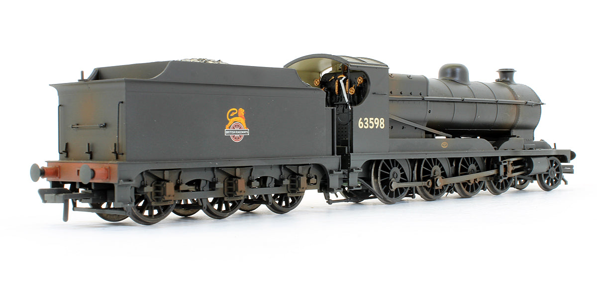 Pre-Owned Robinson Class 04 63598 BR Black Early Emblem Steam Locomotive (Weathered)