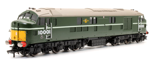 Pre-Owned LMS Diesel Pioneer BR Green 10001 Diesel Locomotive - Brass Construction - Limited Edition
