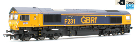 RailRoad GBRf Class 66 HMS Argyll 66775 Diesel Locomotive - DCC Sound