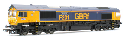 R30534 RailRoad GBRf Class 66 HMS Argyll 66775 Diesel Locomotive