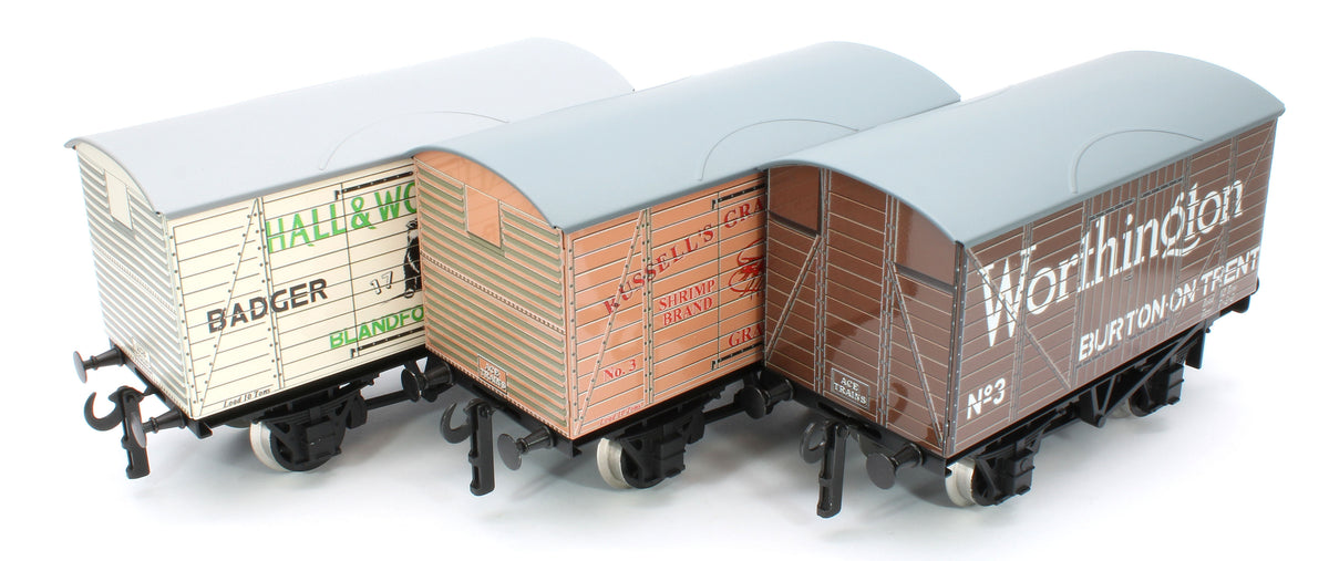 G/2-BV15 Set of 3 Private Owner Beer Wagons - Badger, Worthington, Gravesend