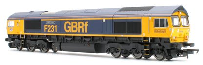 R30534TXS RailRoad GBRf Class 66 HMS Argyll 66775 Diesel Locomotive - DCC Sound