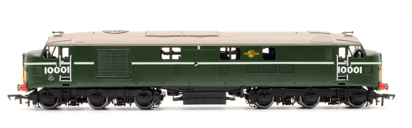 Pre-Owned LMS Diesel Pioneer BR Green 10001 Diesel Locomotive - Brass Construction - Limited Edition