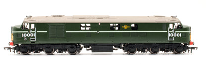 Pre-Owned LMS Diesel Pioneer BR Green 10001 Diesel Locomotive - Brass Construction - Limited Edition