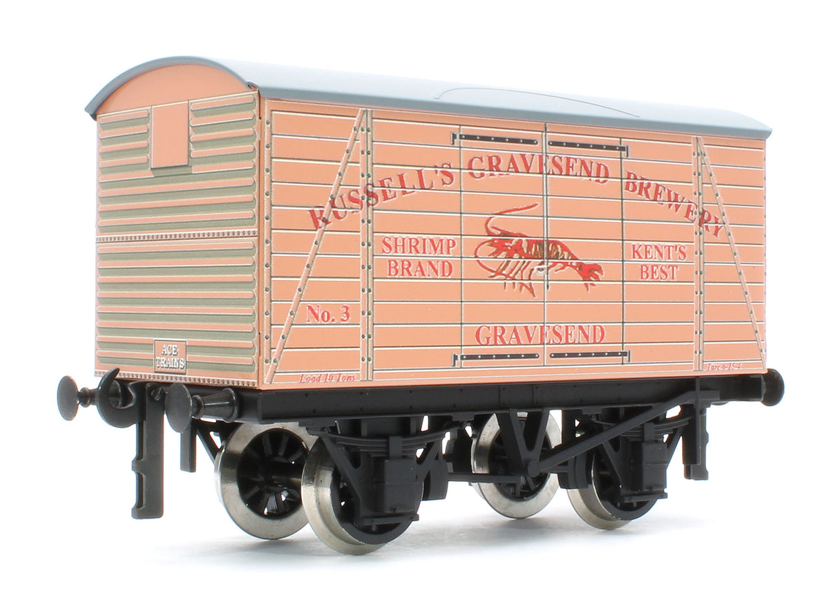 G/2-BV15 Set of 3 Private Owner Beer Wagons - Badger, Worthington, Gravesend