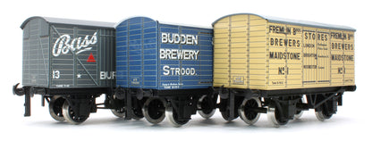 G/2-BV16 Set of 3 Private Owner Beer Wagons - Fremlin Bros, Budden & Briggs, Bass