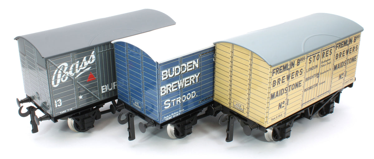 G/2-BV16 Set of 3 Private Owner Beer Wagons - Fremlin Bros, Budden & Briggs, Bass