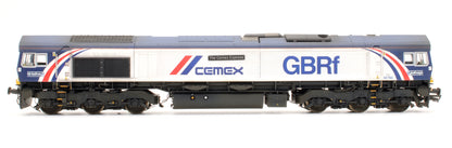 Pre-Owned Class 66780 GBRf / Cemex Diesel Locomotive - Custom Weathered - DCC Sound -