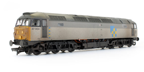 Pre-Owned Class 47/0 47004 BR Railfreight Construction Diesel Locomotive (DCC Sound Fitted & Custom Weathered)