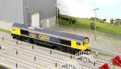 R30534 RailRoad GBRf Class 66 HMS Argyll 66775 Diesel Locomotive