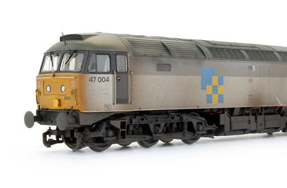 Pre-Owned Class 47/0 47004 BR Railfreight Construction Diesel Locomotive (DCC Sound Fitted & Custom Weathered)