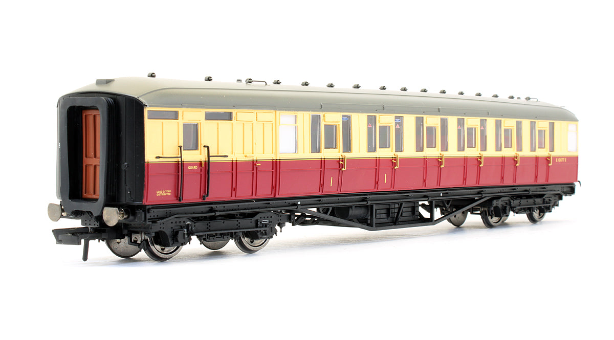 Pre-Owned BR Crimson & Cream Gresley 61ft 6in Corridor Brake Coach 'E 10077 E'