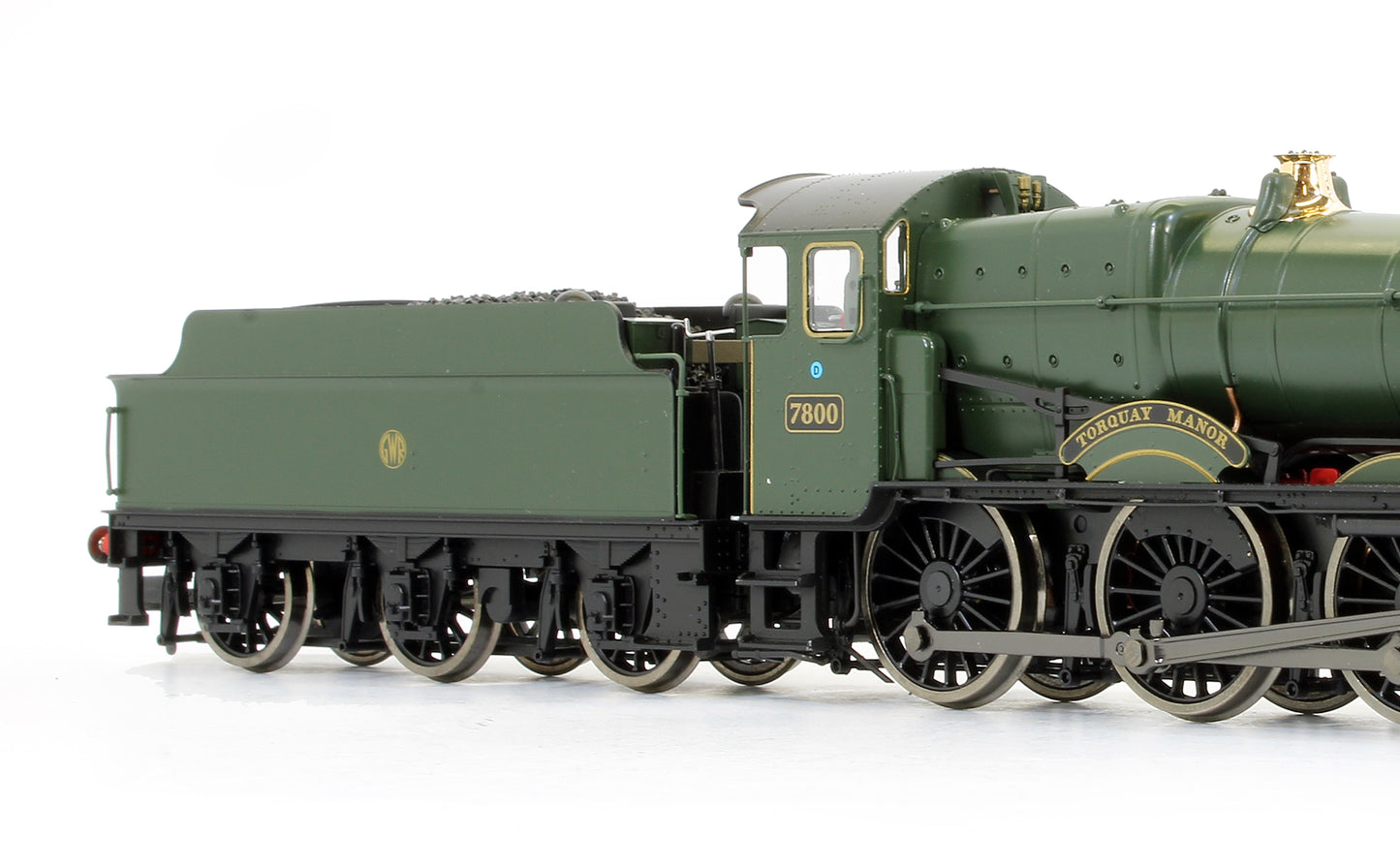 Pre-Owned Torquay Manor GWR Green (Shirtbutton Emblem) 78xx Manor Class 4-6-0 Steam Locomotive No.7800