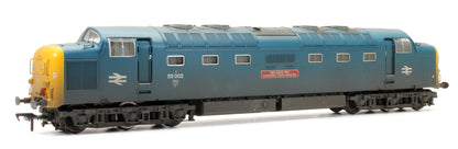 Pre-Owned Class 55 Deltic 55002 'King's Own Yorkshire Light Infantry' BR Blue (Preserved) (Weathered) Diesel Locomotive