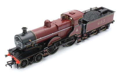 974502 Midland Railway 483 Class 4-4-0 Crimson No.483 Steam Locomotive - DCC Sound