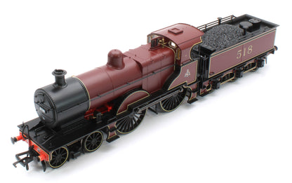 974003 Midland Railway 483 Class 4-4-0 Crimson No.518 Steam Locomotive