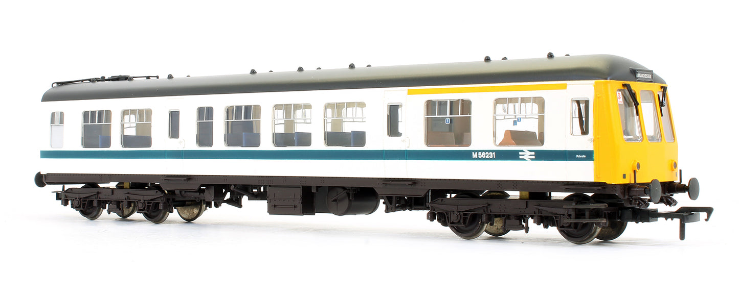 Pre-Owned Class 108 DMU 2 Car BR White / Blue Greater Manchester PTE