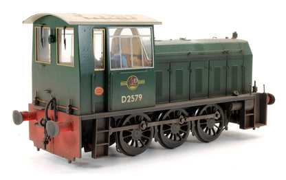 Pre-Owned Class 05 'D2567' BR Plain Green Diesel Locomotive - Custom Weathered