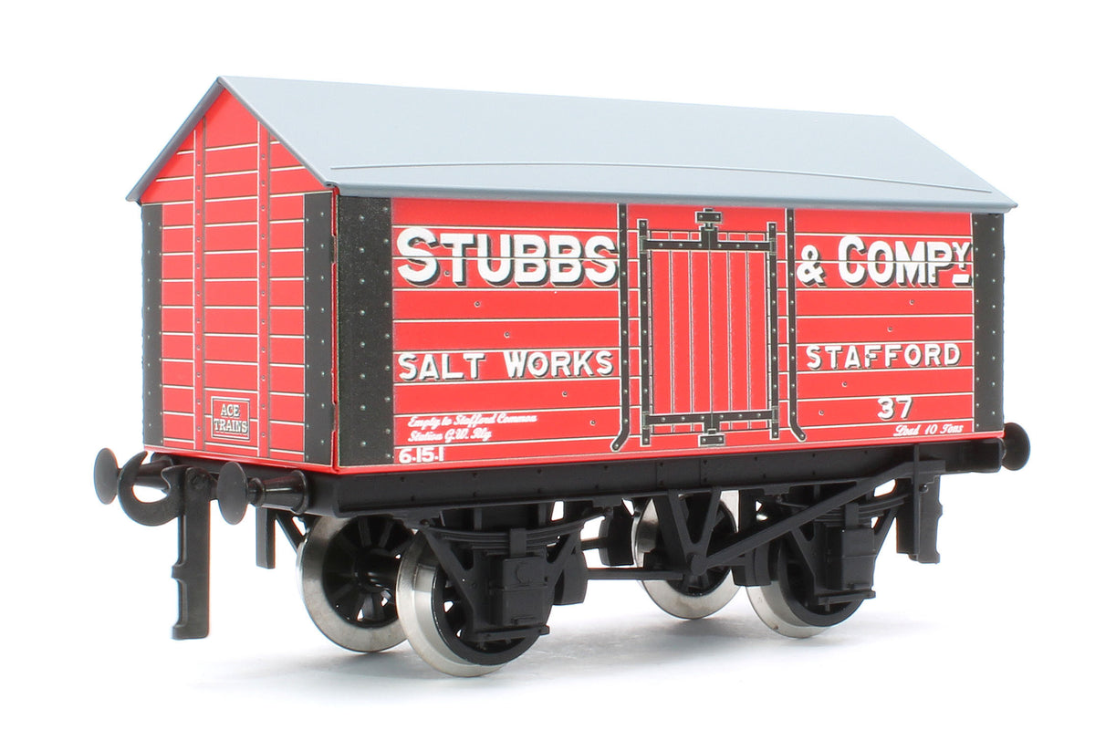 G/6-SV1 Set of 3 Private Owner Salt Wagons - Snowdrift Salt, Chance & Hunt Ltd, Stubbs & Co Salt Works - Set 1