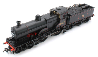974507 Midland Railway 483 Class 4-4-0 LMS Lined Black No.462 Steam Locomotive - DCC Sound