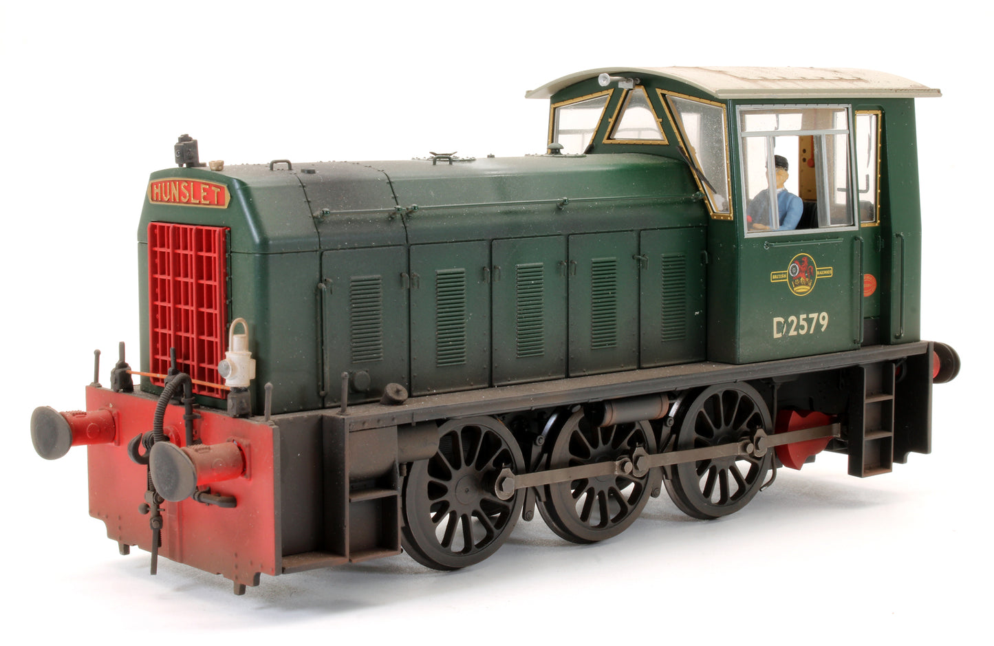 Pre-Owned Class 05 'D2567' BR Plain Green Diesel Locomotive - Custom Weathered