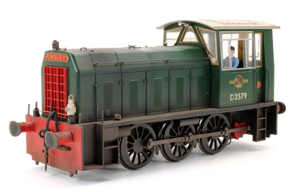 Pre-Owned Class 05 'D2567' BR Plain Green Diesel Locomotive - Custom Weathered