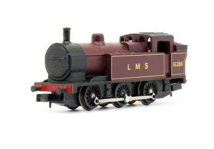 Pre-Owned General Purpose Tank LMS Maroon '16389' Steam Locomotive