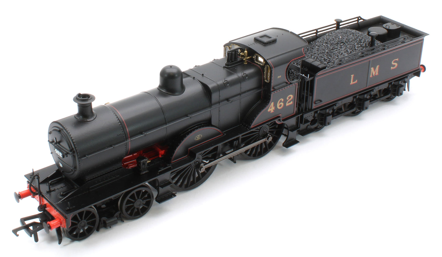 974007 Midland Railway 483 Class 4-4-0 LMS Lined Black No.462 Steam Locomotive