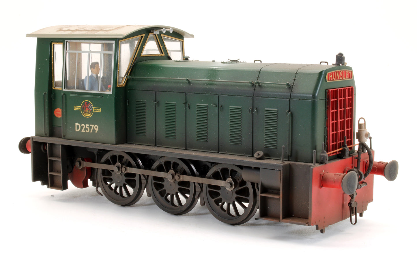 Pre-Owned Class 05 'D2567' BR Plain Green Diesel Locomotive - Custom Weathered
