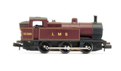 Pre-Owned General Purpose Tank LMS Maroon '16389' Steam Locomotive