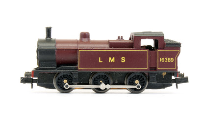 Pre-Owned General Purpose Tank LMS Maroon '16389' Steam Locomotive